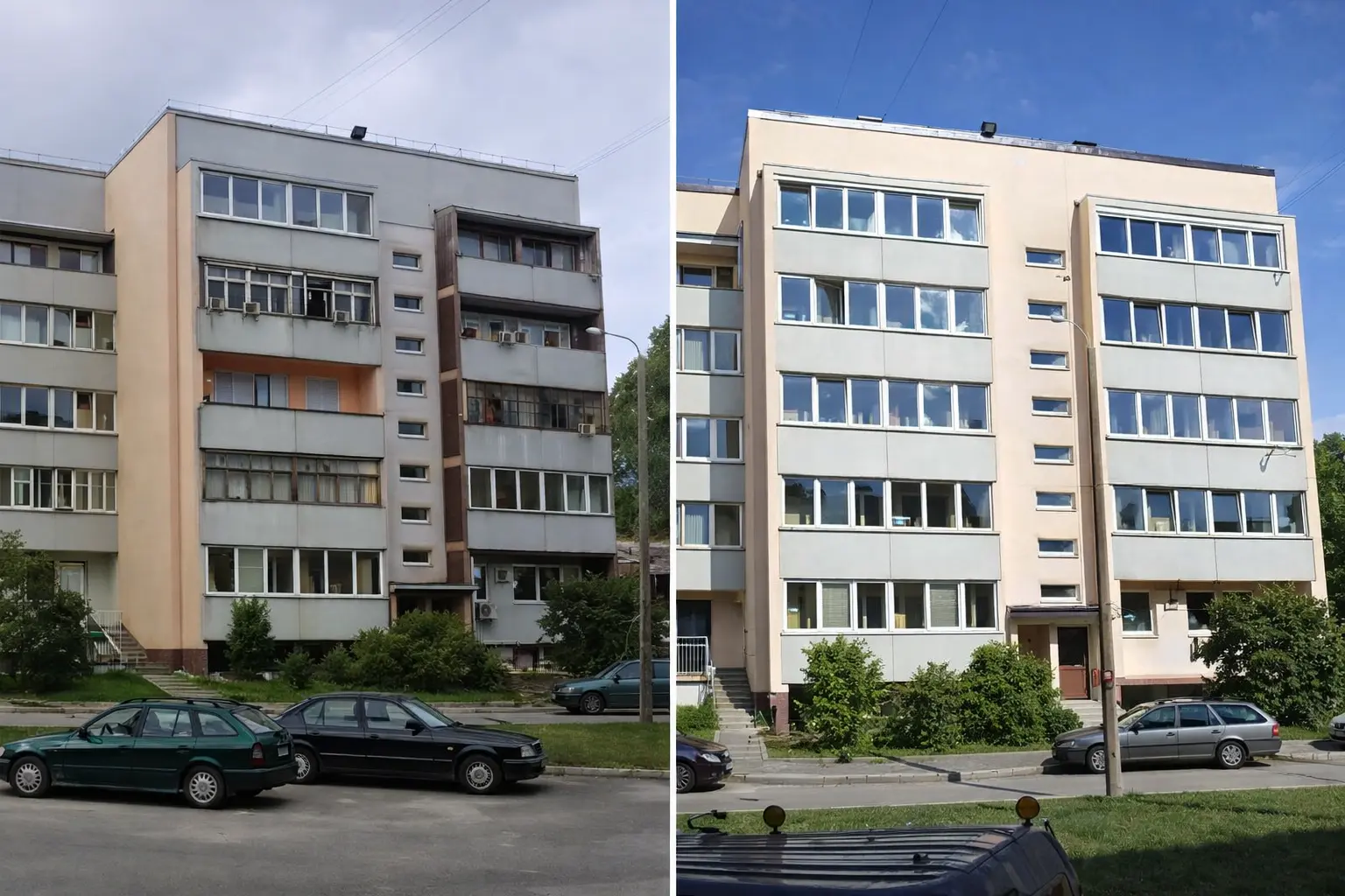 Renovācija Pirms un Pēc 2